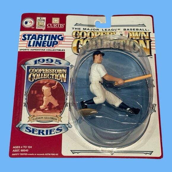 1995 Harmon Killabrew MLB Cooperstown Collection Starting Lineup Figure Sealed - Picture 1 of 6